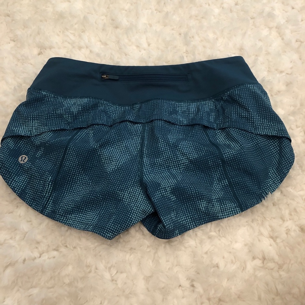 Lululemon speed up short size 2